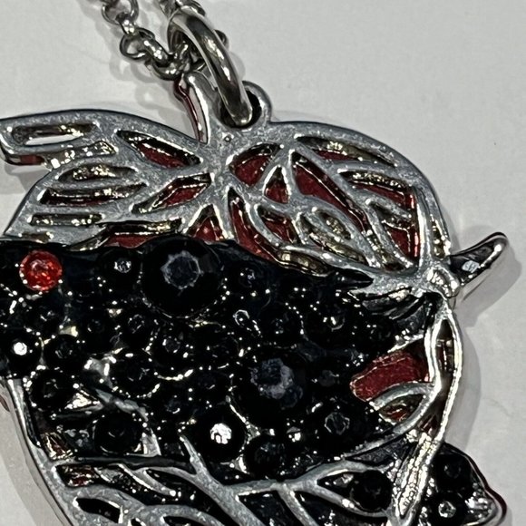 Universal Studios Snow White And The Huntsman Crow Necklace Charlize Theron - Picture 6 of 15